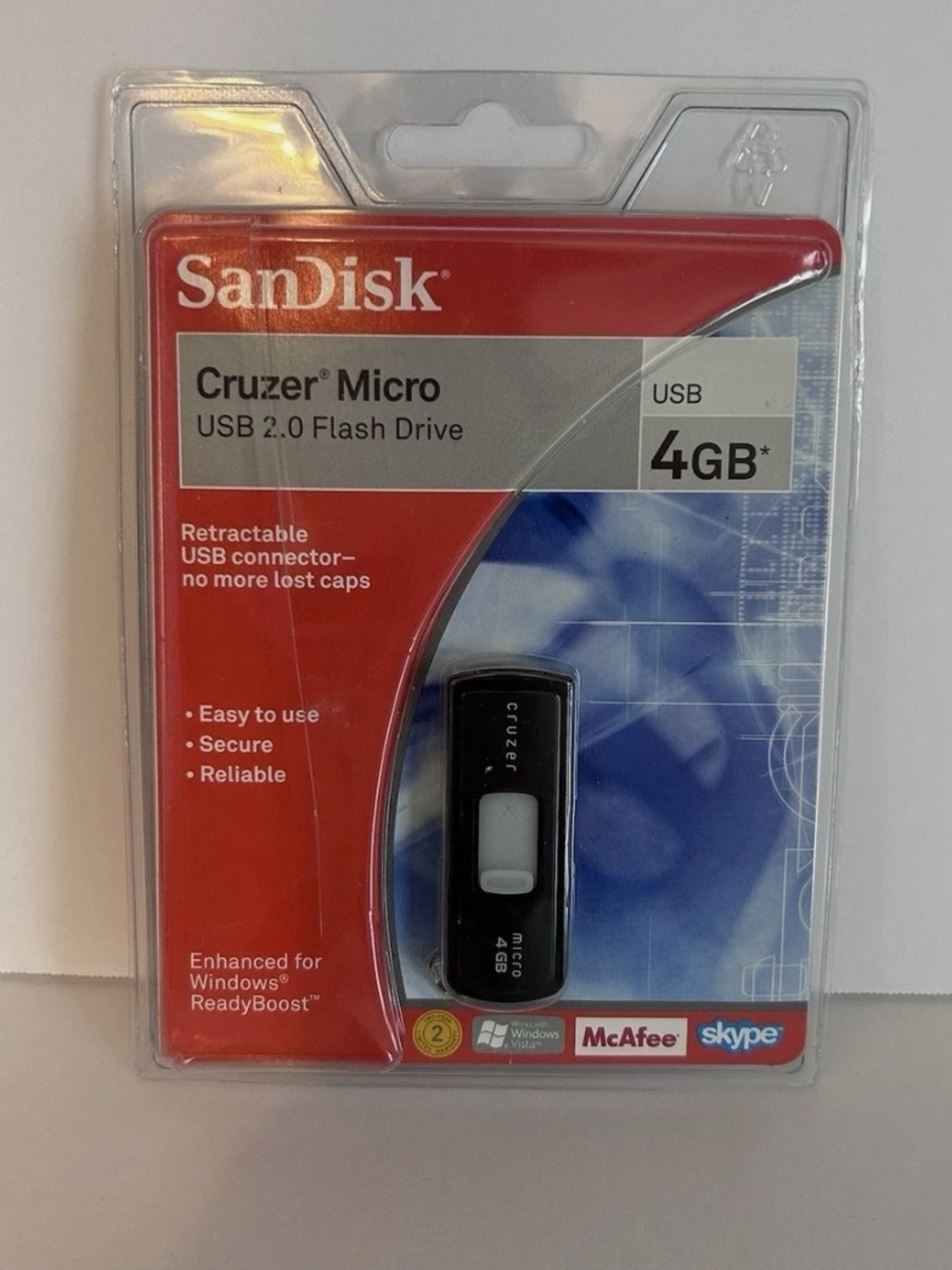 Andis Black USB 2.0 Retractable Flash Drive